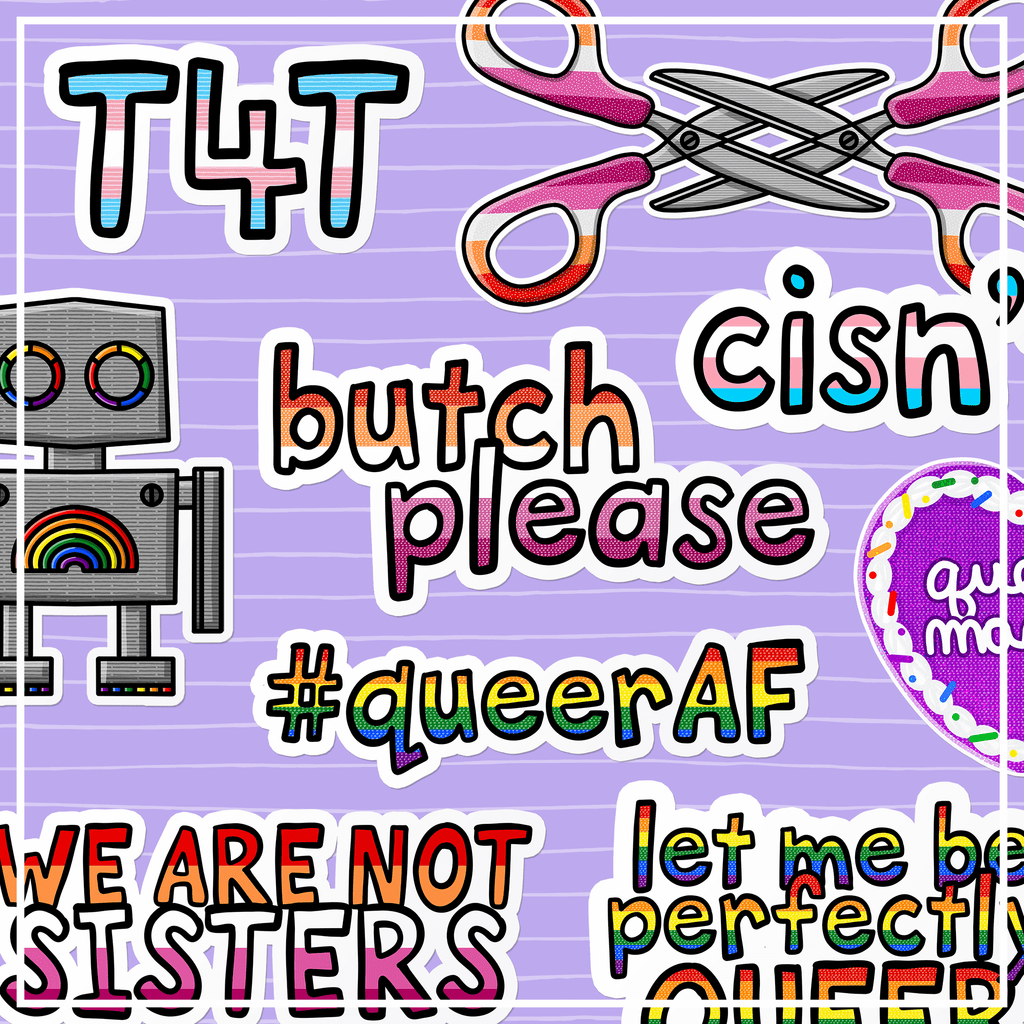 Sticker - "Feminine Rage"