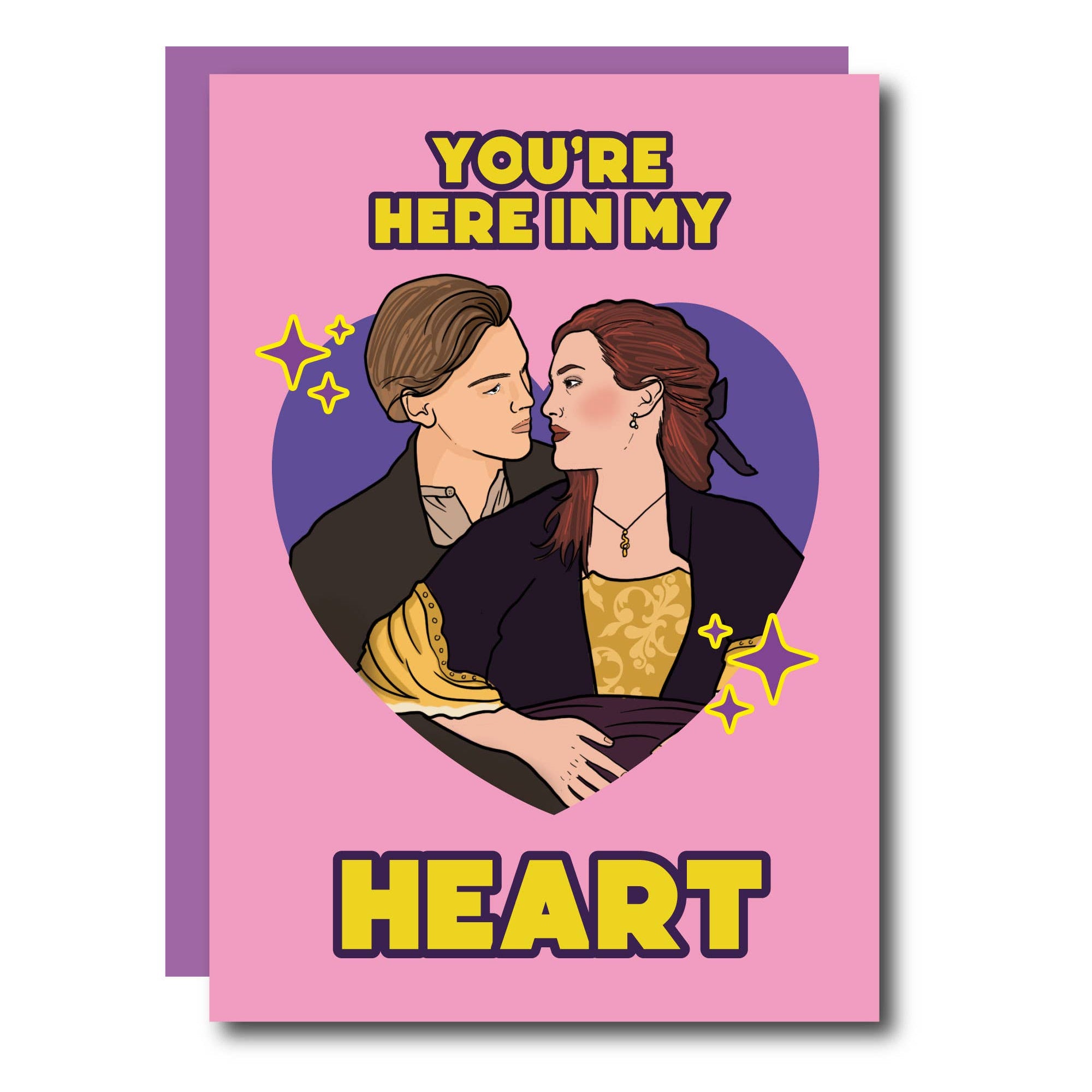 Carte de vœux "Titanic - Rose & Jack"