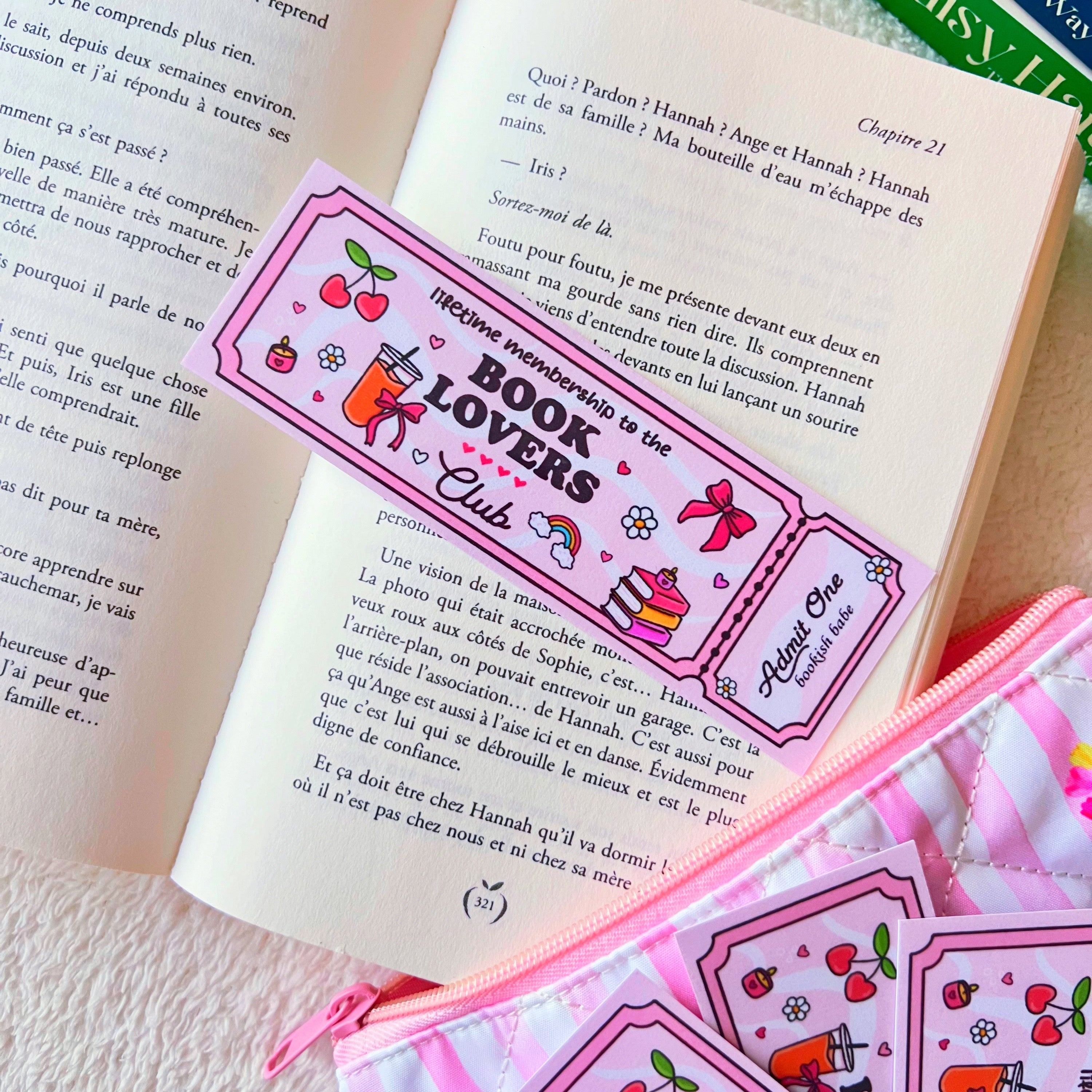 Marque-Page - Collection "Tickets"