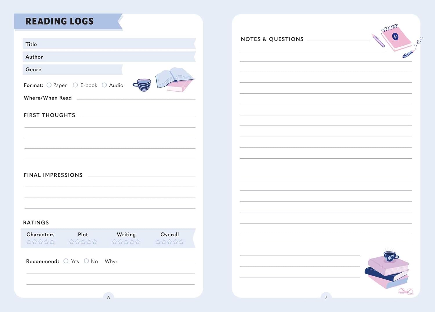 My Book Club Journal: A Reading Log for Books , Weldon Owen - ENG