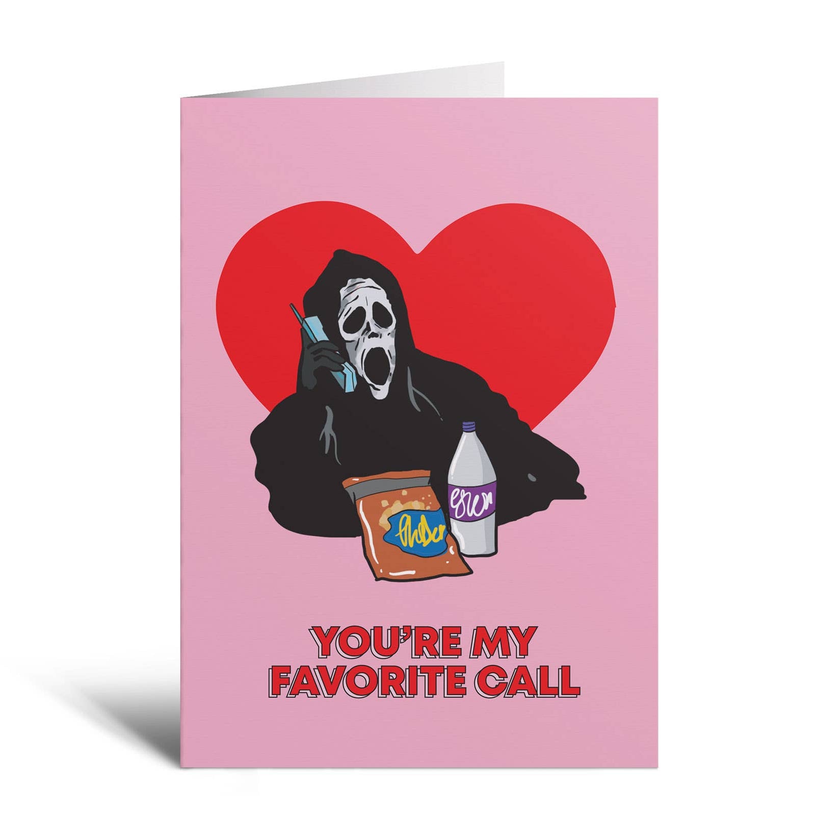 Ghostface greeting card "You're my Favorite Call"
