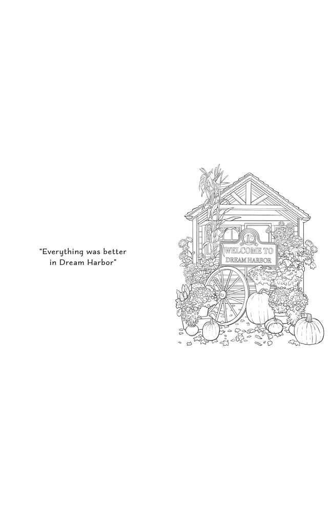 The Pumpkin Spice Café Coloring Book (Dream Harbor), Laurie Gilmore - ENG