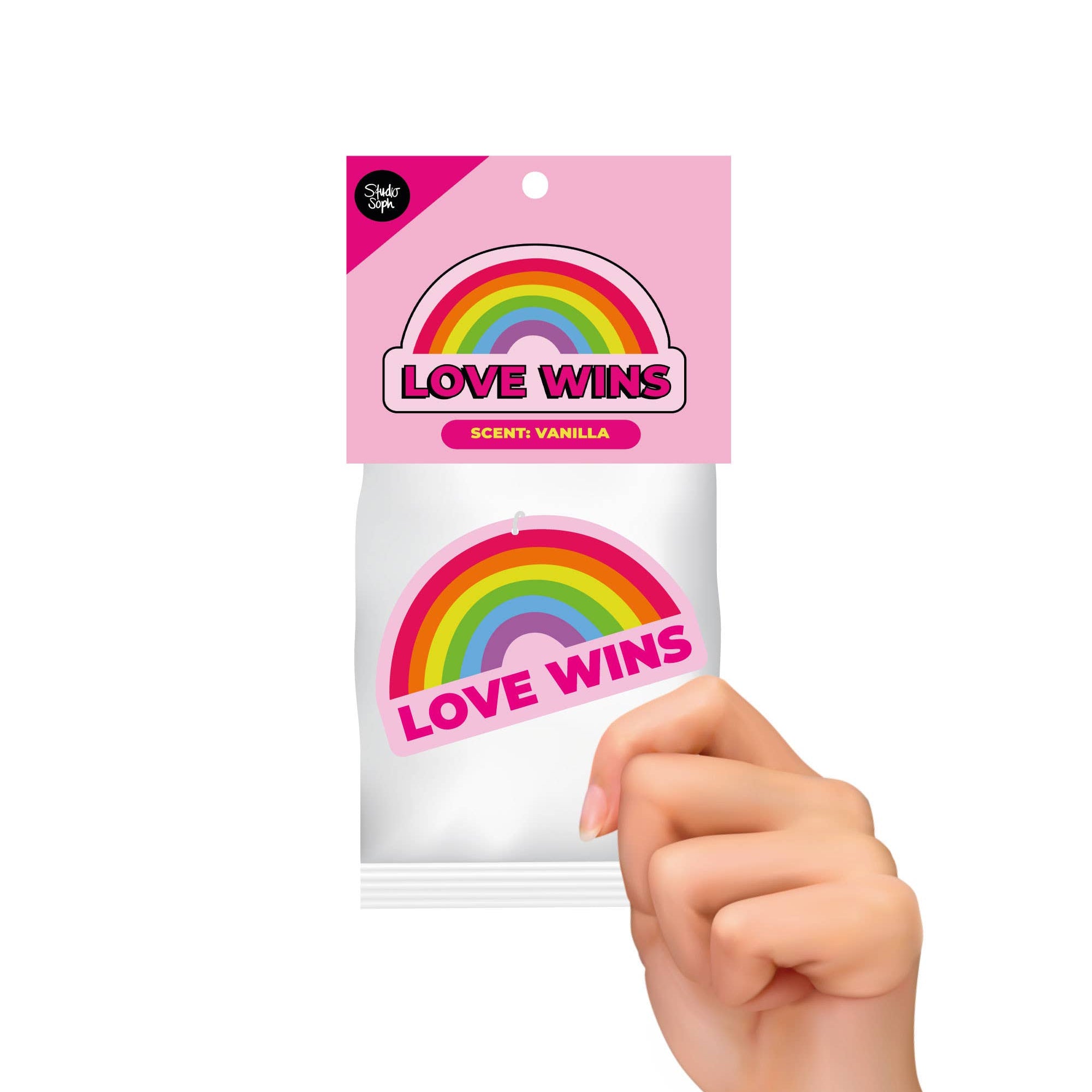 Désodorisant "LOVE WINS" LGBTQ+