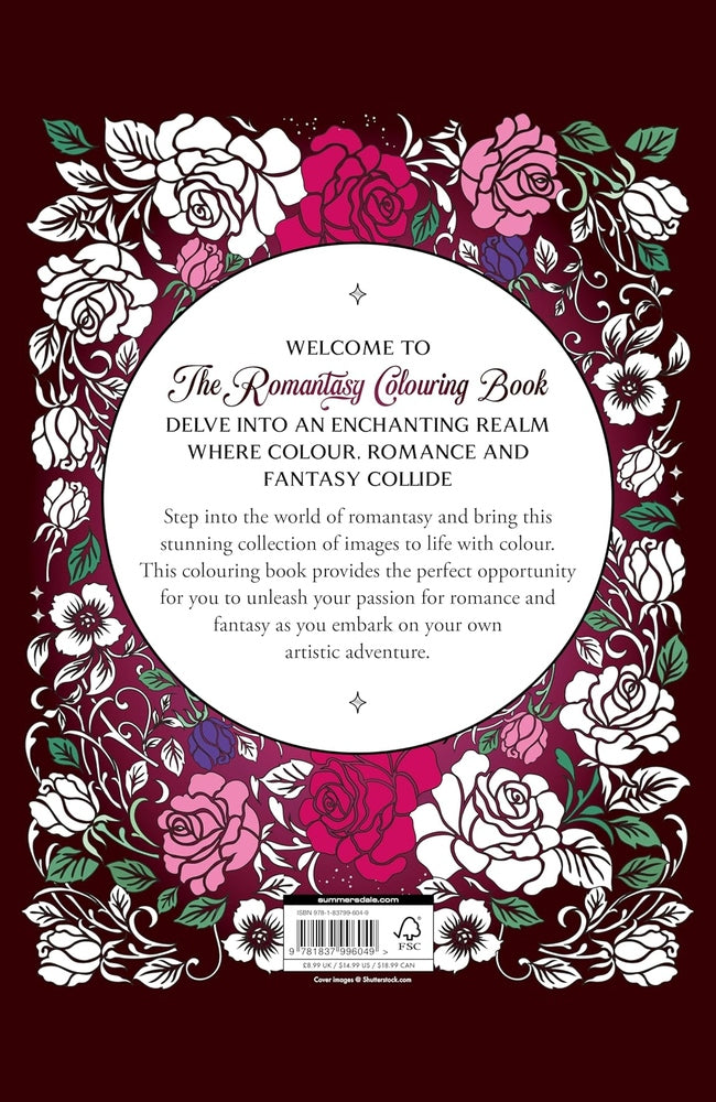 The Romantasy Colouring Book: A Fantastical Journey of Colour and Creativity