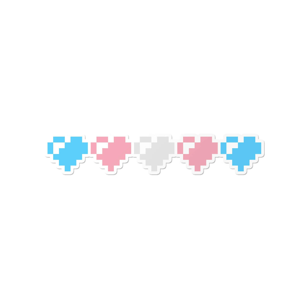 Sticker - LGBTQAI+ Pixel Hearts