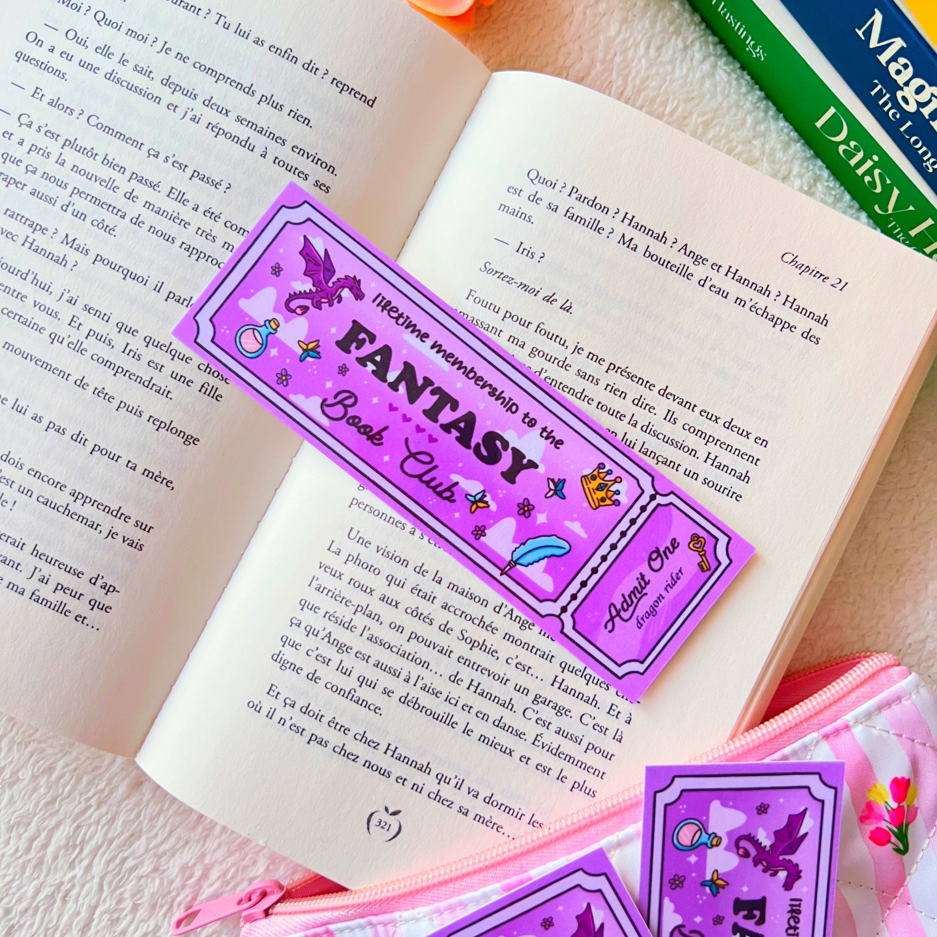 Marque-Page - Collection "Tickets"