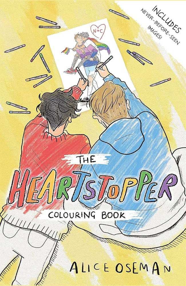 The Official Heartstopper Colouring Book: The bestselling graphic novel, now on Netflix! cover image