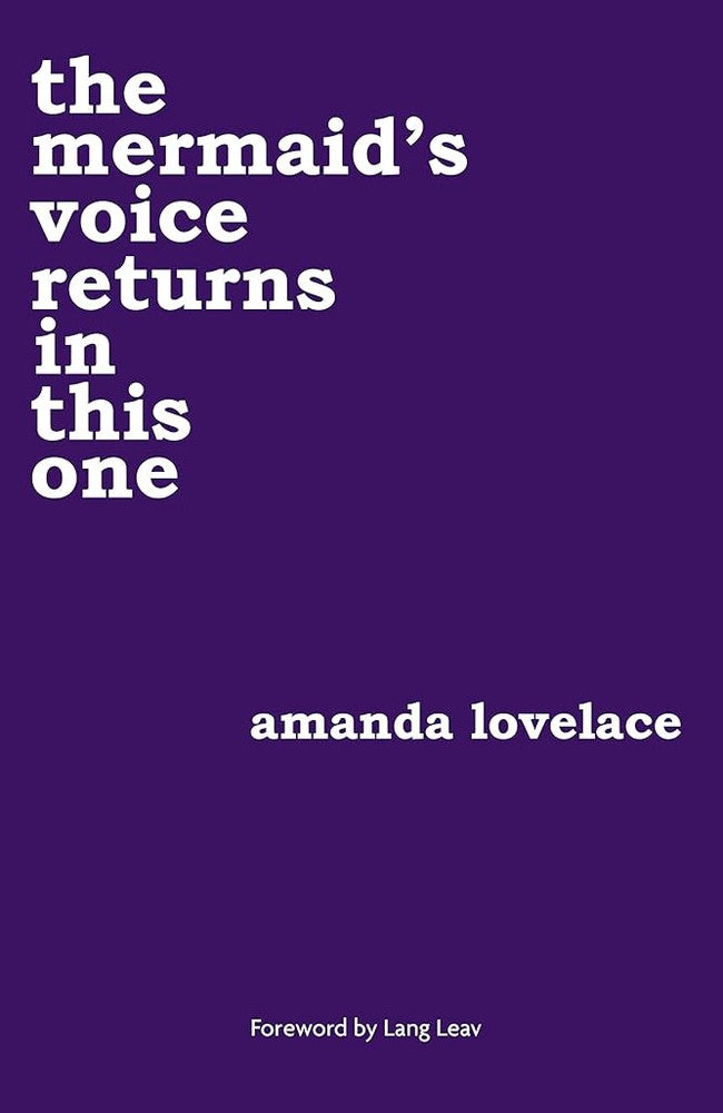 the mermaid's voice returns in this one cover image