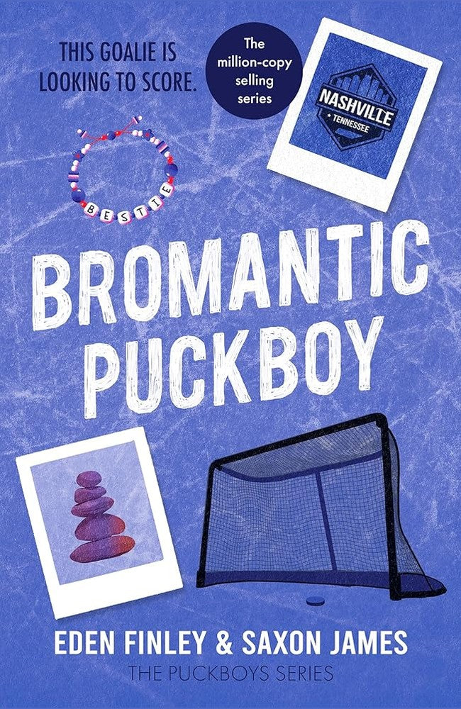 Bromantic Puckboy: A spicy, same team, friends with benefits ice hockey romance cover image