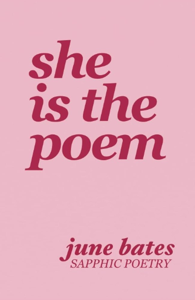 She Is The Poem: sapphic poetry on love and becoming cover image