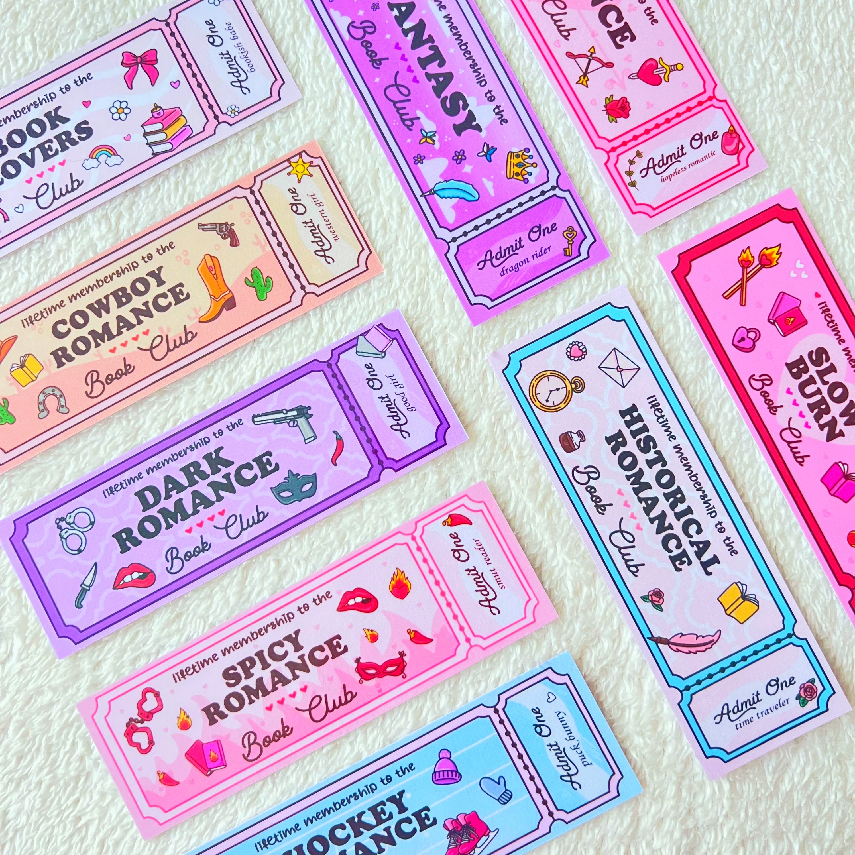 Marque-Page - Collection "Tickets"