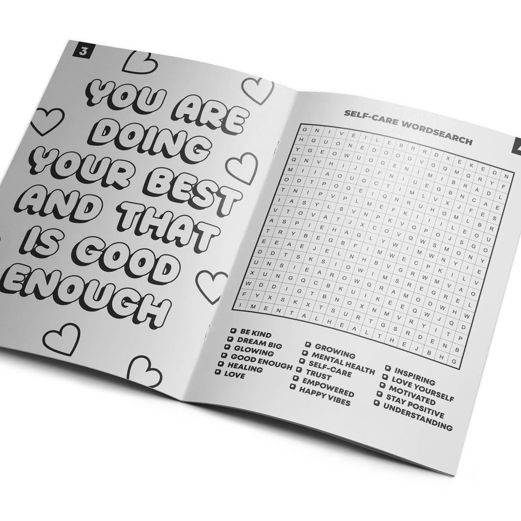 Self-Care Coloring Activity Book