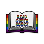 Sticker - "Read Queer books"